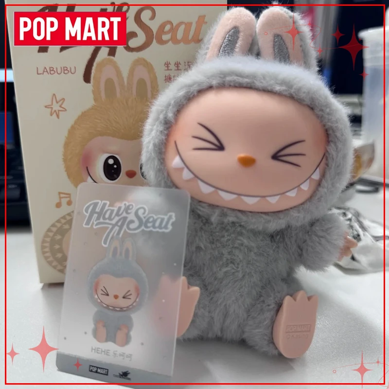 Genuine POP MART Labubu V2 The Monsters Have A Seat Series Blind