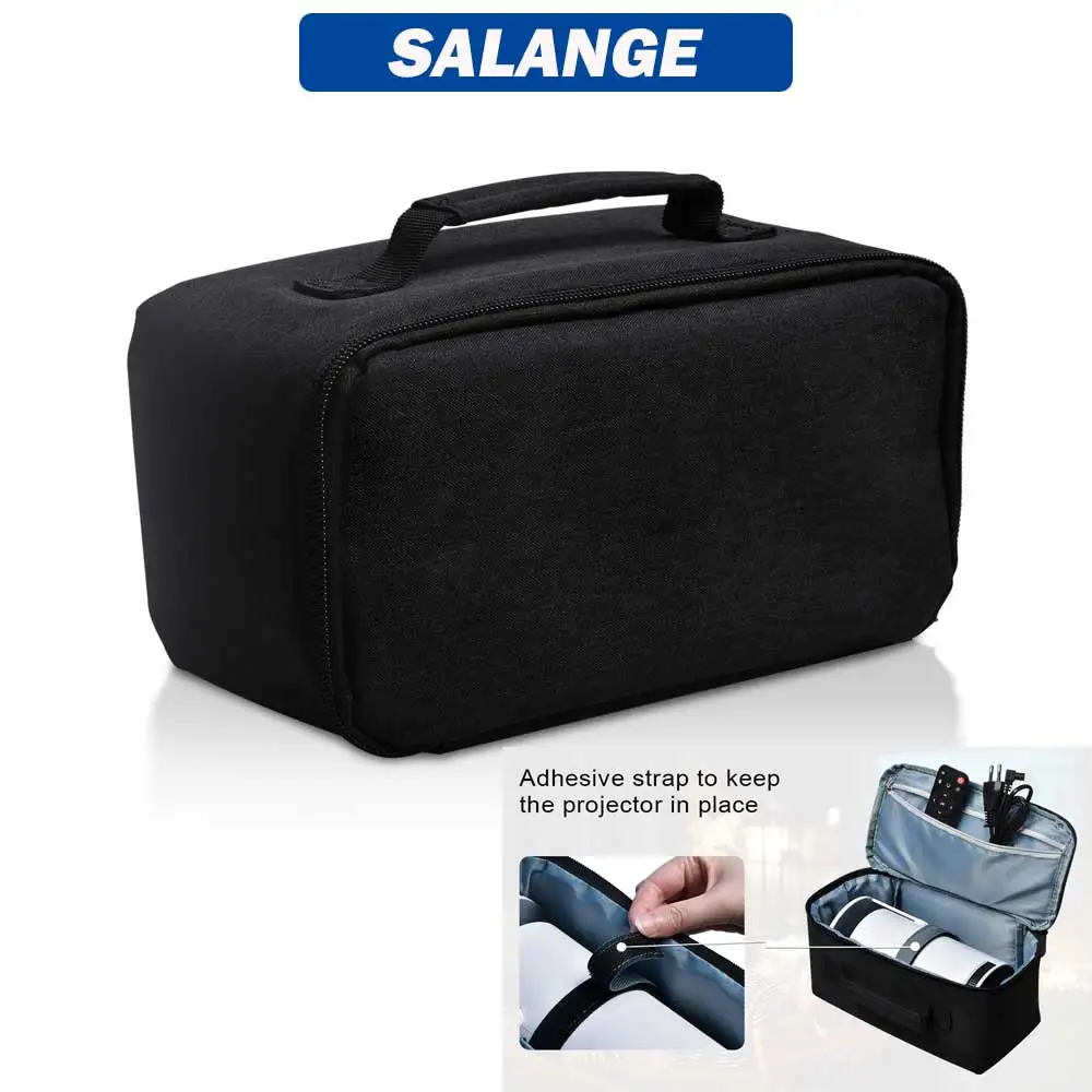 Storage Case Travel Carrying Bag Salange HY300 for HY320 and Universal Type Support HY260 P330 P30Max HCS350 Black Portable projector storage case