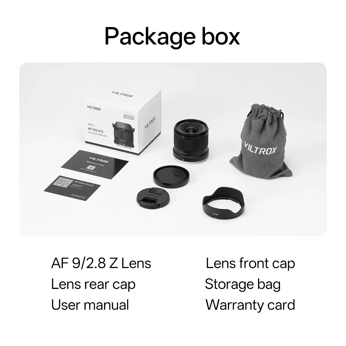 Viltrox AF 9mm F2.8 Air APS-C 프라임 렌즈 (후지 XF-마운트 X-T50 X100VI X-E5 X-M5 X-T30 Mark II X-half 용)