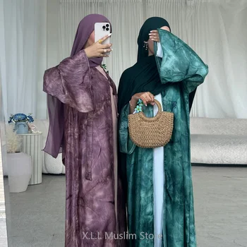 Holiday Dress Kaftan Kebaya Turkey Abaya Dubai Luxury Eid Dresses Abaya Woman Dubai Moroccan Caftan Ramadan Women's Clothing