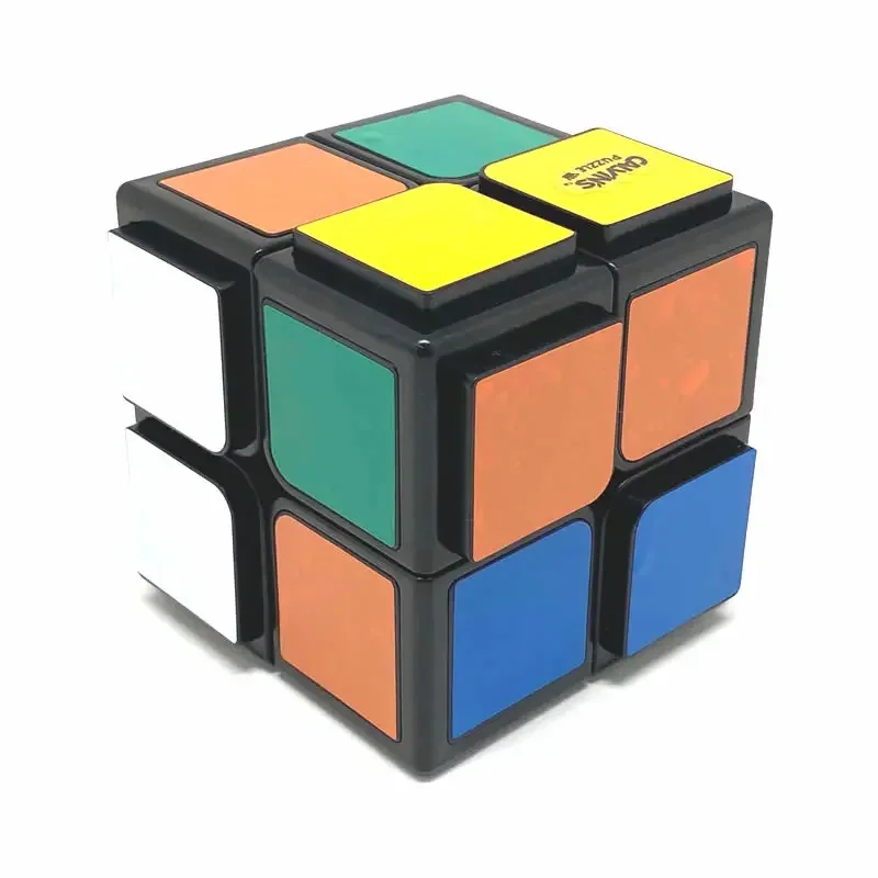 캘빈의 퍼즐 OS 큐브 2x2x2 매직 큐브 네오 프로페셔널 스피드 트위스티 퍼즐 두뇌 티저 교육용 장난감