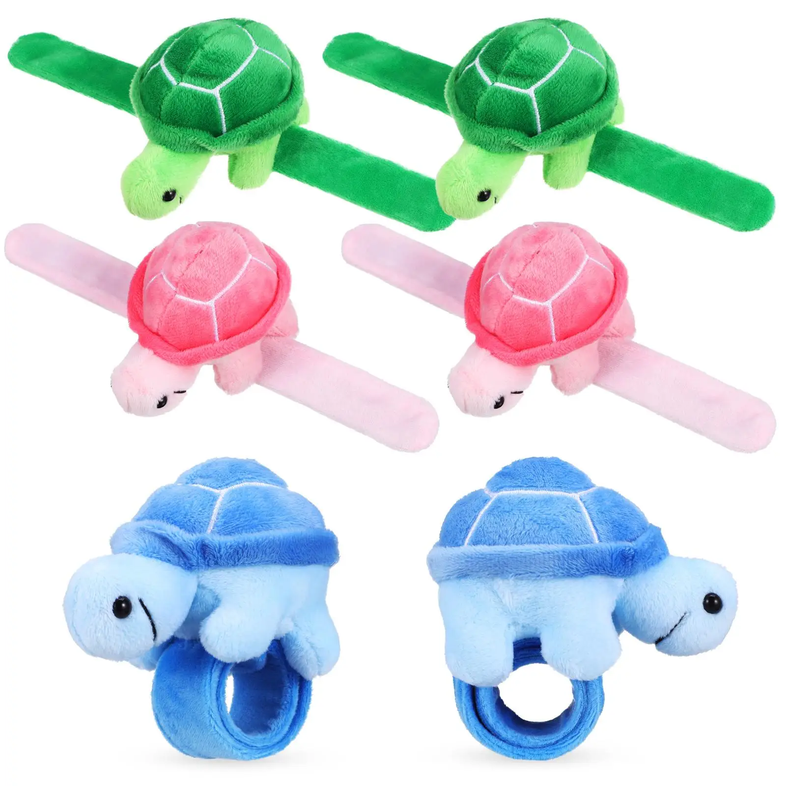 Snap Ring Patting Wrist Band Slap Bracelets For Decor Animals Wristband Cartoon Party Toys