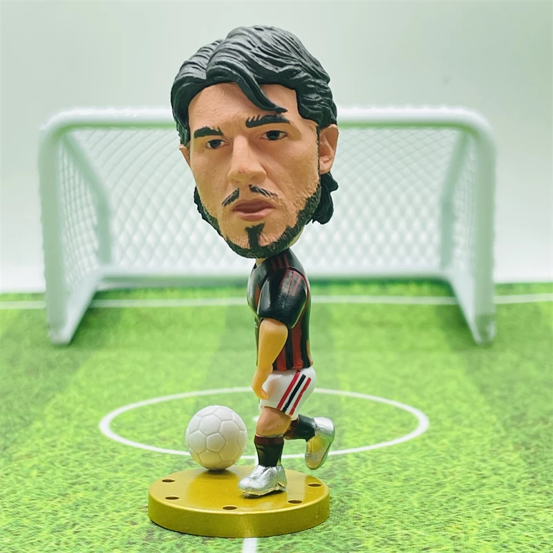 Soccer Player Action Dolls Italy-AC 10 Kind Choices 2003 Season action figures toys mini figure toys mini dolls toys soccer dolls