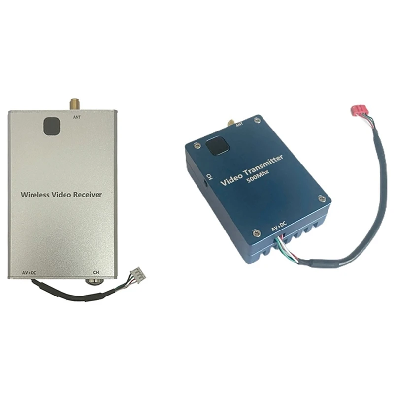 ABJX New 520Mhz 20Km FPV Video Transmitter 2W 8 Channels Analog Wireless Transmission