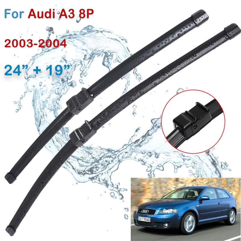 Wiper Front Wiper Blades For Audi A3 8P 2003 2004 Windshield Windscreen
