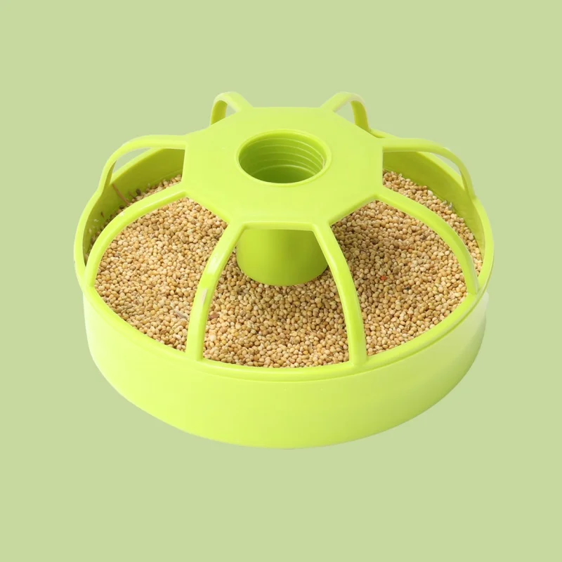 1pc Large-Capacity Automatic Feeder for Water Food for Pet Birds Parrots Starlings Chickens Hamsters Bird Feeder Accessories Bird Feeder Parrot Feeder