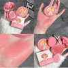 Gegerbear Puff Cushions Blush White Matte Nude Makeups Student Vitality Girly Cosmetics Low saturation Expanded Color Monochrome 4