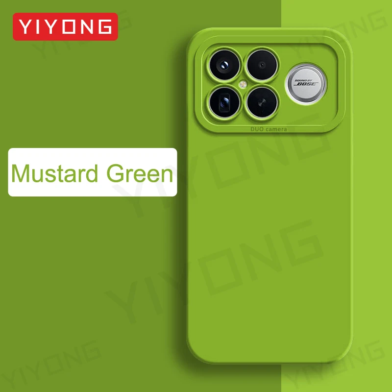 Silky Feel Liquid Silicone Soft Phone Case by YIYONG