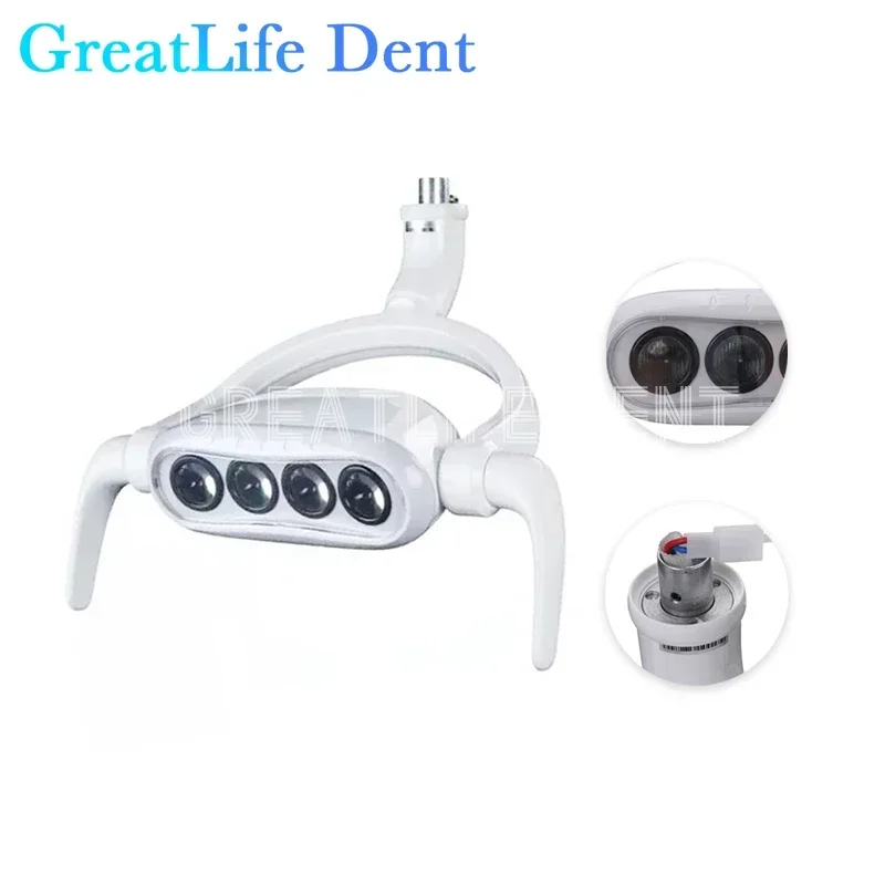 

4 светодиодные лампы для ротовой индукции, светодиодная лампа Shaowless, светодиодное кресло для стоматологического стула