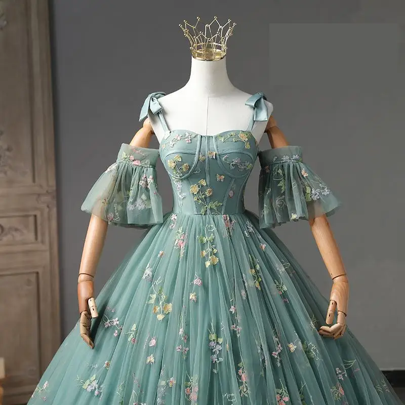 Quinceañera Vestidos Con Cola De Pavo Real Quince Años Vestidos De