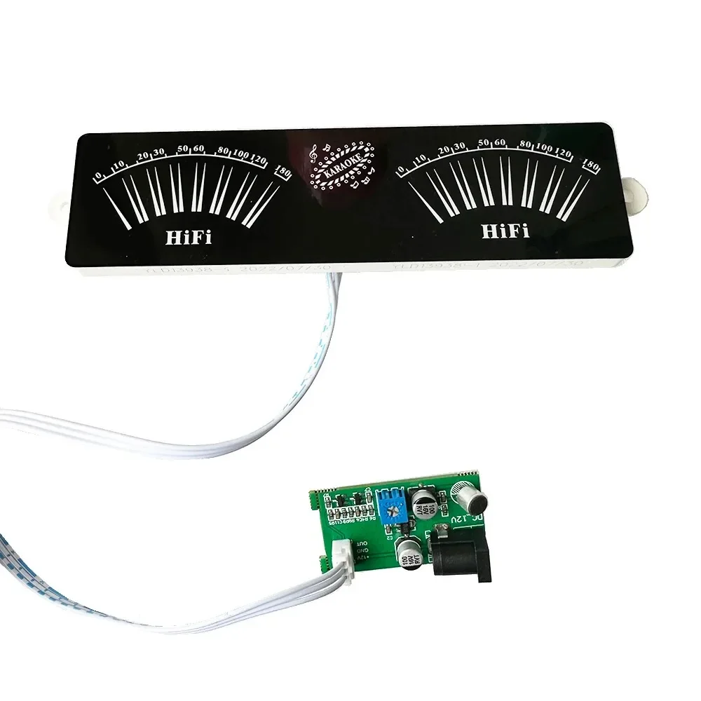 Voice-activated Music Pointer LED Display with Adjustable Sensitivity Music Spectrum Display