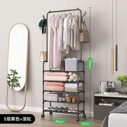 Multi Functional Shoe Hat Rack Multi Layer Combination Storage Shoe Rack Clothes Rack Hanging clothes Rack Bedroom Lobby Storage