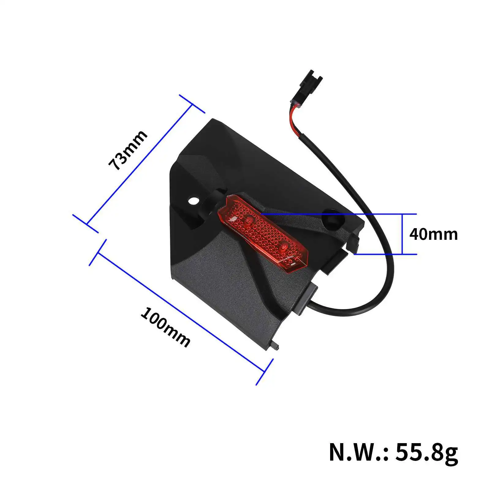 Original Linke und Rechte Warnleuchten Vorne und Hinten Blinker Für KuKirin G2 Max Elektrische Roller Zubehör – Detail 1