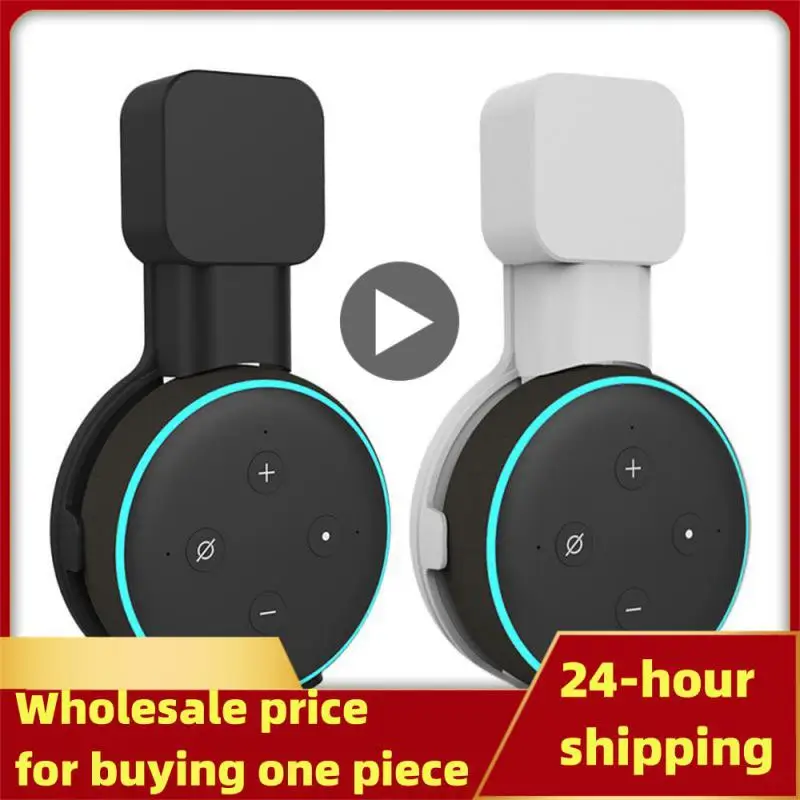 Supporto Per Montaggio A Parete Echo Dot, Staffa Di Gestione Del Cavo Per Altoparlante Alexa Echo Dot Di Terza Generazione (Spina Eu Us Uk)