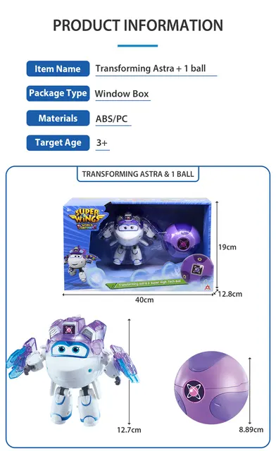 Action Spielzeugfiguren Super Wings S6 5 Zoll Transforming Astra Ball High  Tech Power Robots Deformation To Airplane Action Figures Anime Kid Toys  230424 Von 41,92 €