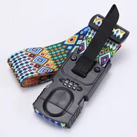 TSA Luggage Lock Password Luggage Straps Combination Lock Adjustable Packing Belts Binding Straps Travel Abroad Customs Locks 1