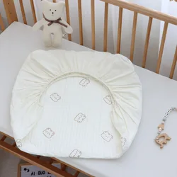 Colchones 100% de algodón para cama de bebé, cambiador de colchón para cuna, ropa de cama para madre y niño, varios tamaños