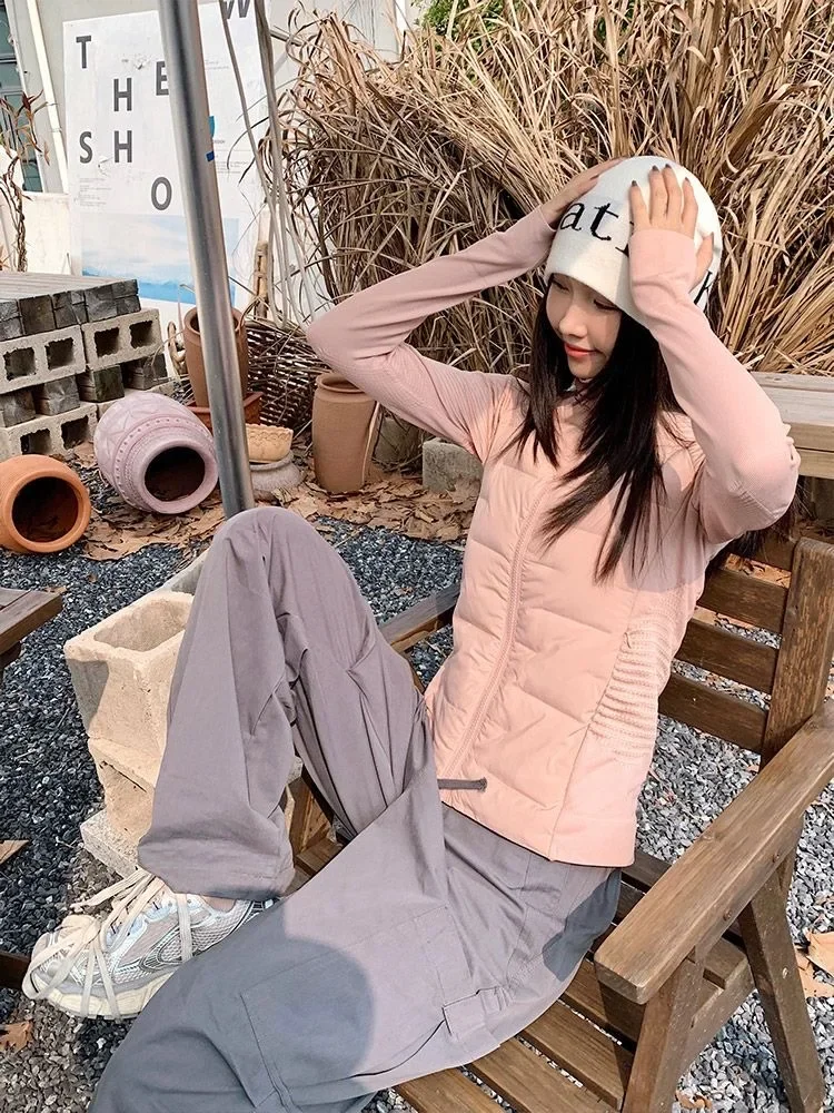 Thin Light Short Padded Jacket Anew Women's Golf Wear Winter High Quality Golf Jacket Yoga Sports Coat Women Clothes