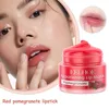 Red Pomegranate Lipstick For Women Hydrating Lipstick Glossy Moisture Lip Gloss Sheer Coverage Long Lasting Lip Balm For Dry Lip 1