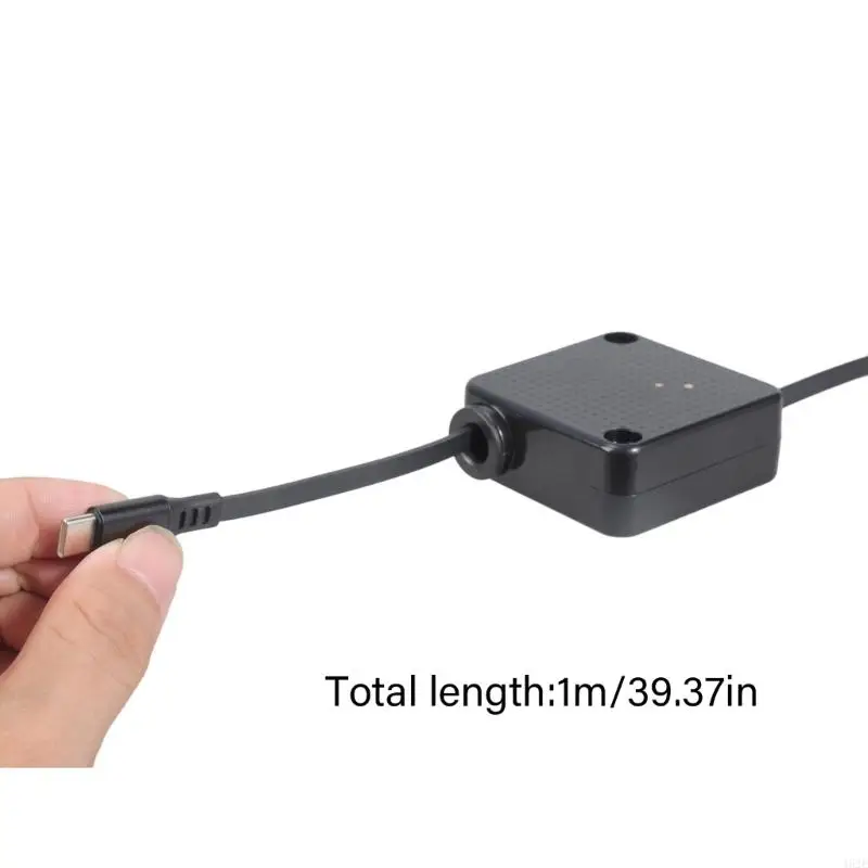 110cm PD100W 480mbps USB C 남성-남성 고속 충전 데이터 케이블 신축성 있는 타입-C 케이블 충전 및 데이터 동기화 코드