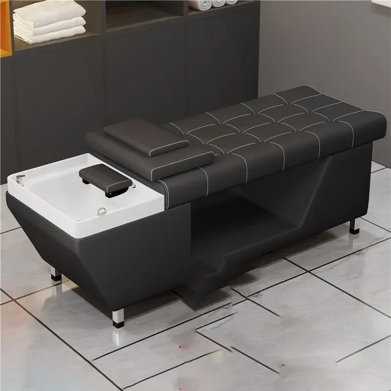 Beauty salon shampoo chair multifunctional hair washing chair