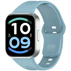 Silicone Smartwatch Replacement Band - Versatile Strap for Mi band 8 9 10 Pro (Blue)