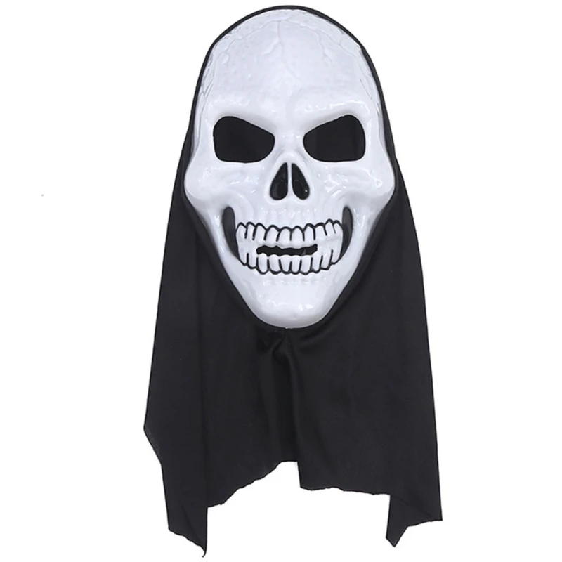 Skull Face Mask Full Head Skull Scream Mask Halloween Costume Accessory