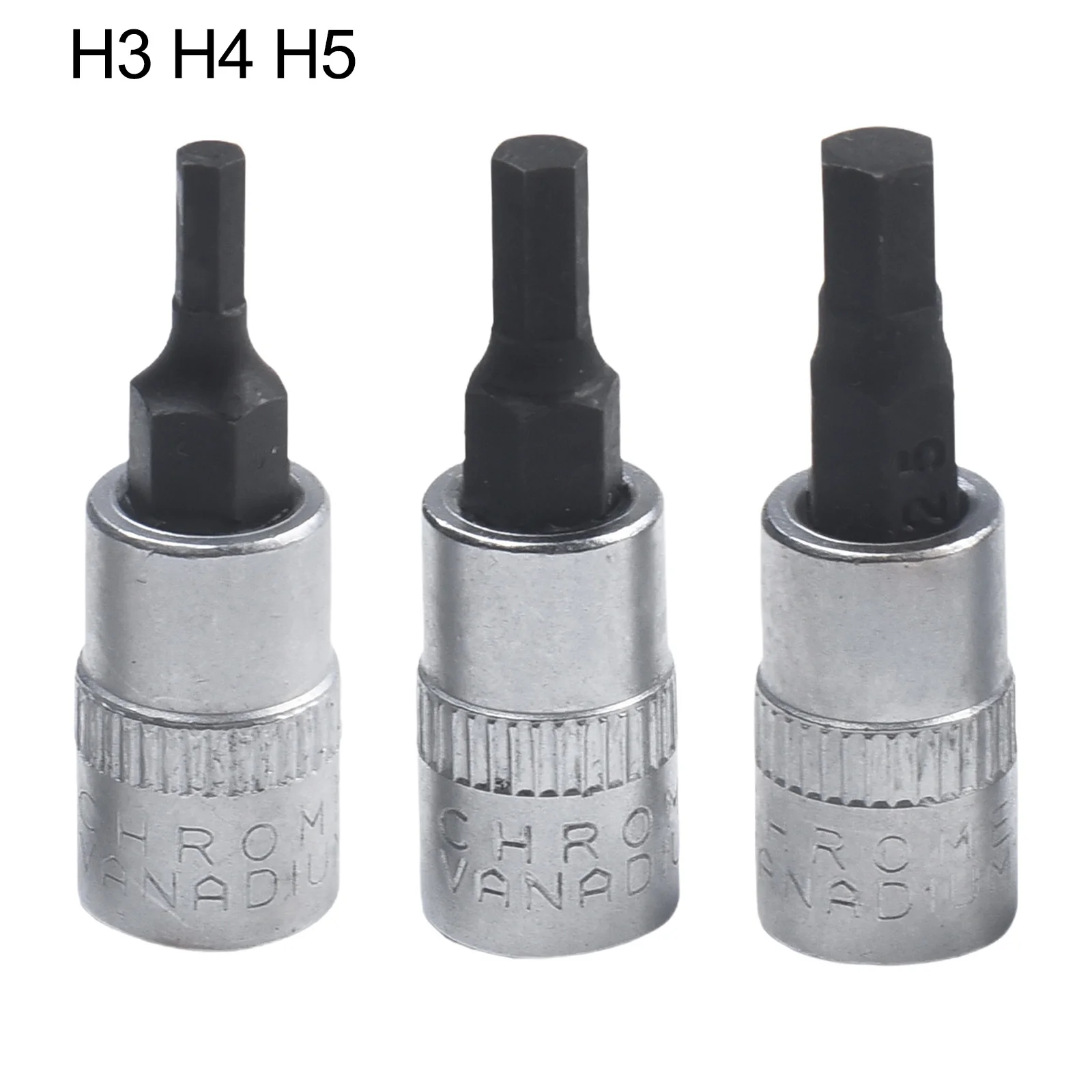 

3 шт., шестигранные головки для отвертки, 1/4 дюйма, H3 H4 H5 H6 H7 H8
