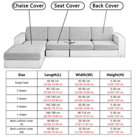Four Seasons Universal Sofa Cushion Cover High Elastic Pet Anti Dirt Waterproof Sofa Cover 2