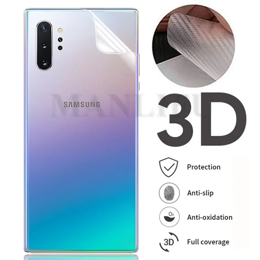 10 шт. 3D защитная пленка из углеродного волокна для Samsung Galaxy Note 20 S21 S20 S10 S22 Ultra A53 A73 A33