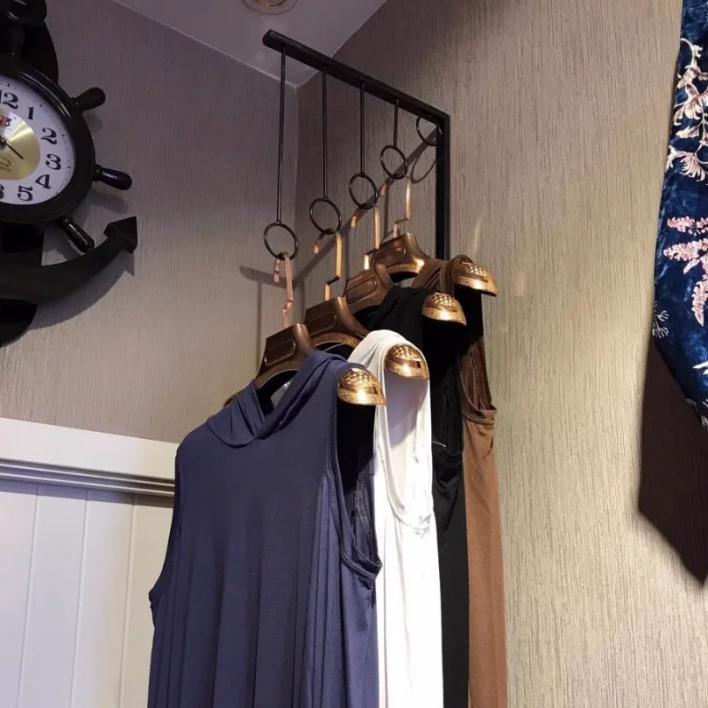 

Entryway Bedroom Coat Racks Wall Narrow Black Bathroom Living Room Hanger Clothing Rack Simple Porte Manteau House Accessories