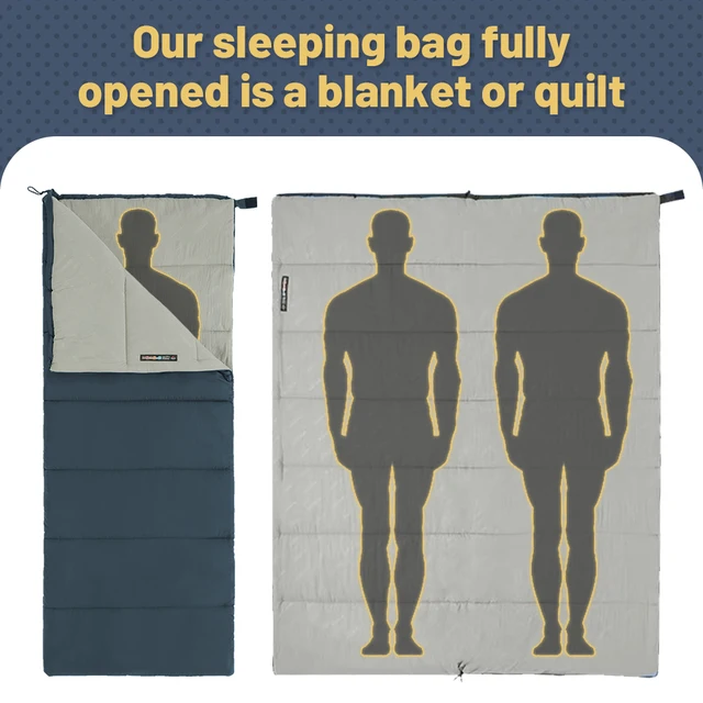 품질과 성능으로 유명한 네이처하이크의 야외 캠핑 침낭, 편안한 수면 환경 제공