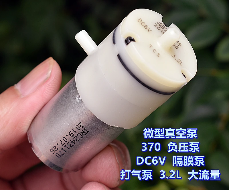 Mini 130 Motore Pompa Di Aria DC 3V 3.7V 5V Micro Pompa Di - Foto 5