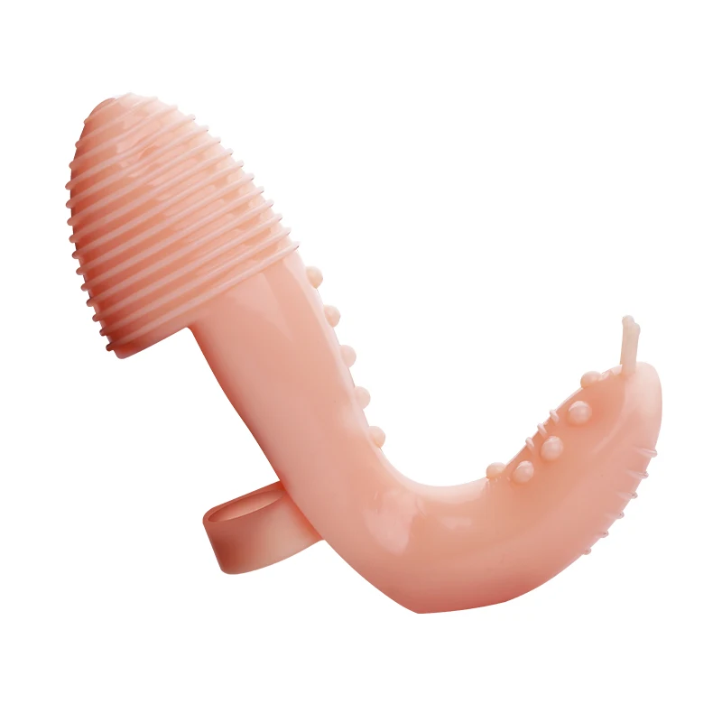 Manicotto vibratori dito per le donne G Spot Orgasmo Massaggio Clitoride Stimolatore Masturbatori Anali Giocattoli sexy Fo_voghion.com