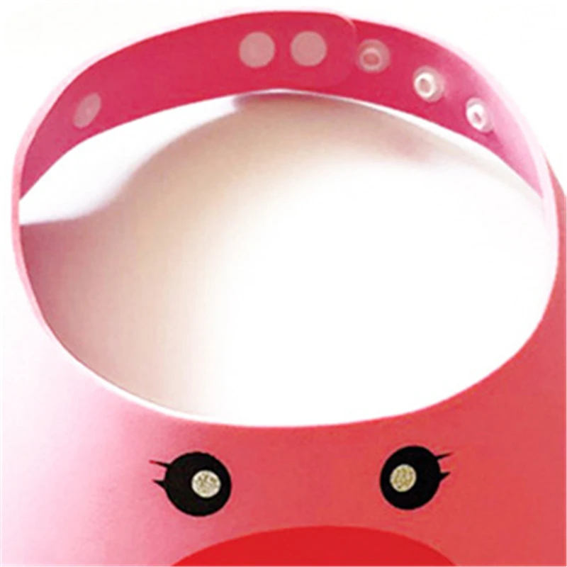 Bebe Lovely Baby Hat Toddler Adjustable Kids Shampoo Bathing Shower Cap For Baby Care Supplies Infant Wash Hair Visor Caps