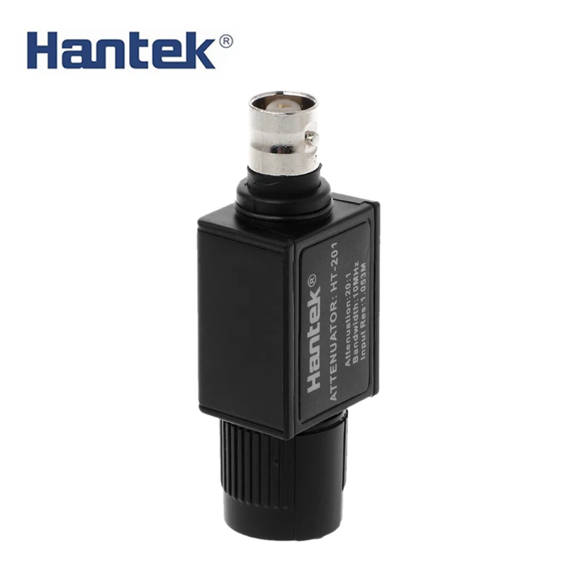 Fixed Attenuators Hantek Attenuator HT201 attenuates 20 times maximum 10mhz 300V suitable for BNC oscilloscope 1008C 6074BE automotive diagnosis