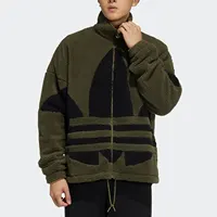 Adidas véritable trèfle hommes et femmes imitation laine d'agneau veste de sport veste HC0326 1