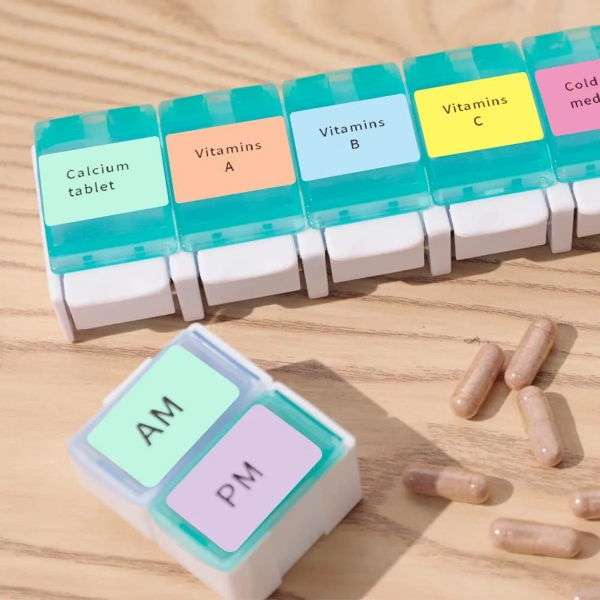 Multi-Color Thermal Label Paper Roll - Compatible with M110/M221/M200/M220 Label Makers, Pink/Yellow/Blue Thermal Printer Labels