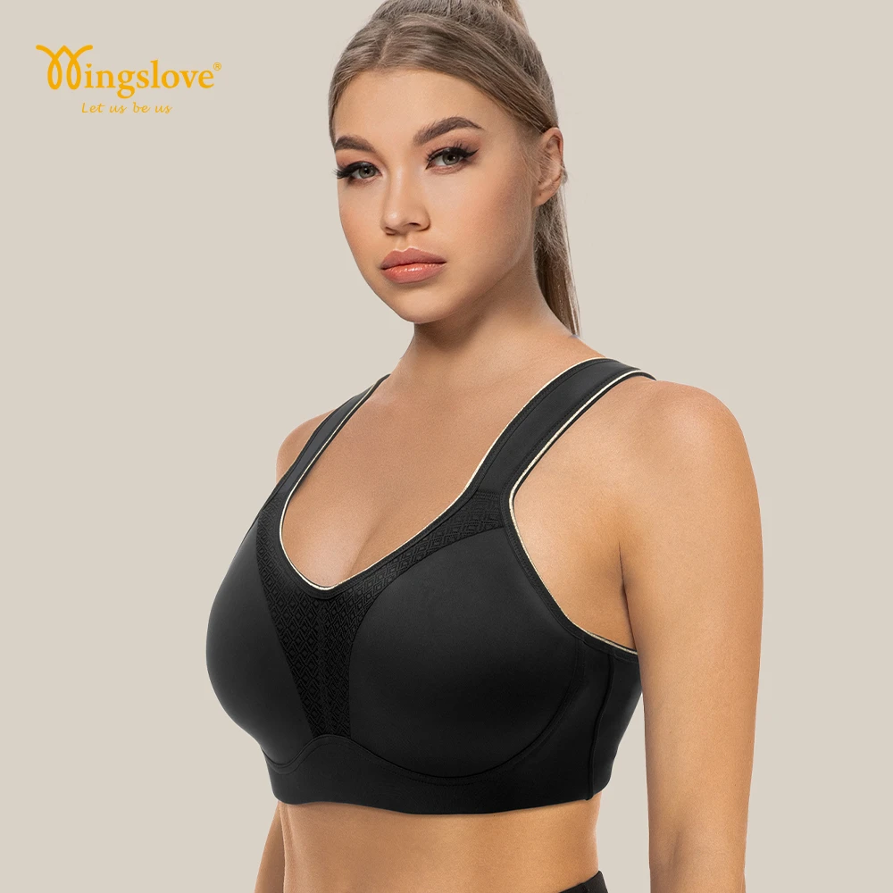 Women's Sports Bra Bounce Control Underwire Maximum Support High Impact