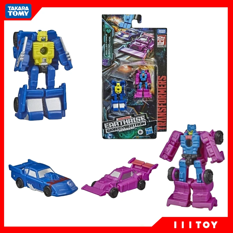 In Stocktransformers War For Cybertron Earthrise Wfc-E15 Core Level Roller Force & Ground Hog Robot Action Figures Regali Hobby