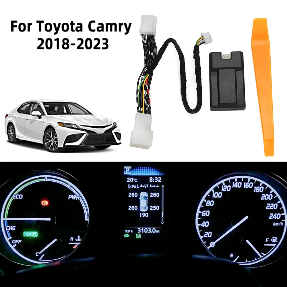 Für Toyota Camry 2018-2023 TPMS Reifen Digitale LCD Display Auto Sicherheit Alarm Reifendruck Monitor System Camry