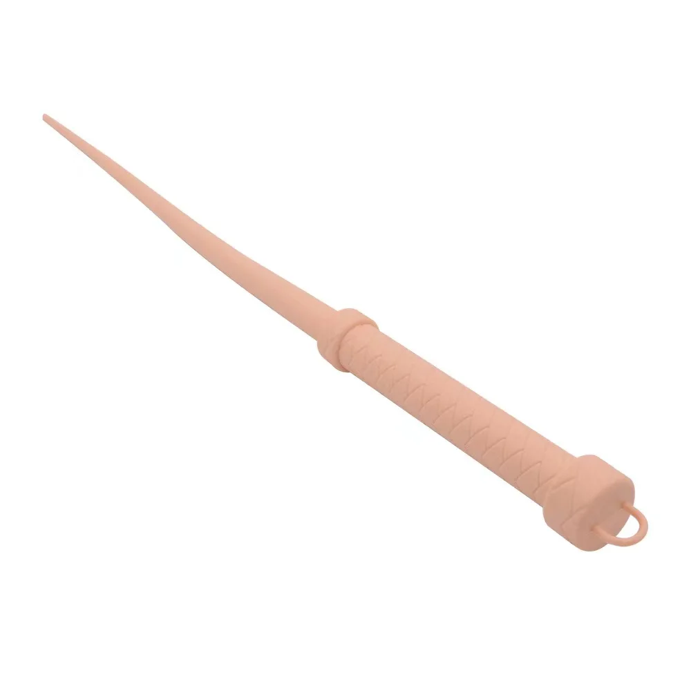 24.8-inch (63 cm) silicone whip for cycling crops, durable equestrian training, portable pointer, lightweight and anti slip whip 3