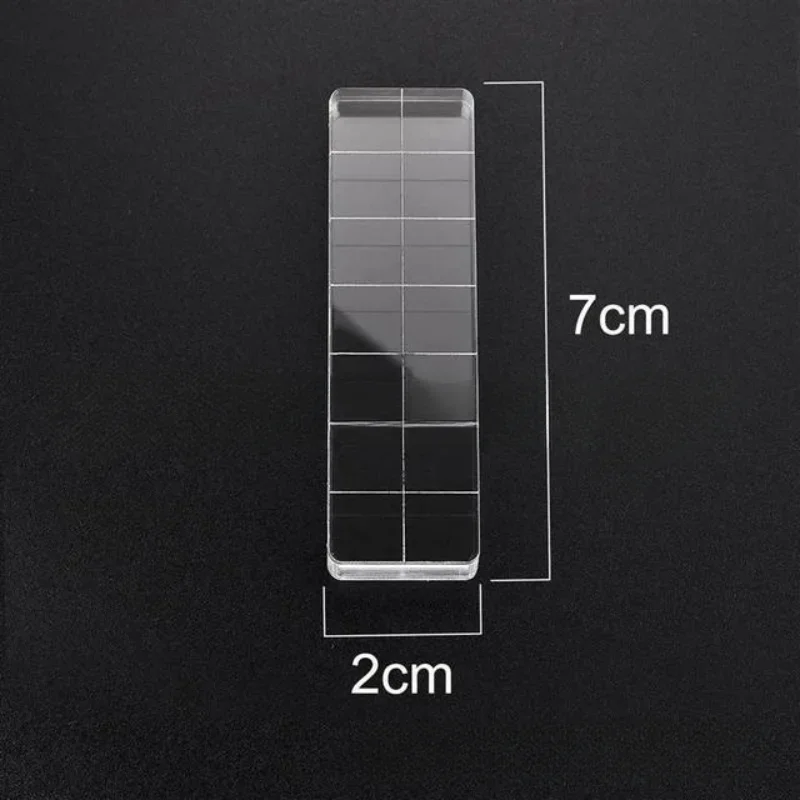 Clear Acrylic Stamp Block Use Clear Cling Mounted Rubber Stamp DIY Scrapbooking Photo Album Decorative Handmade Tools