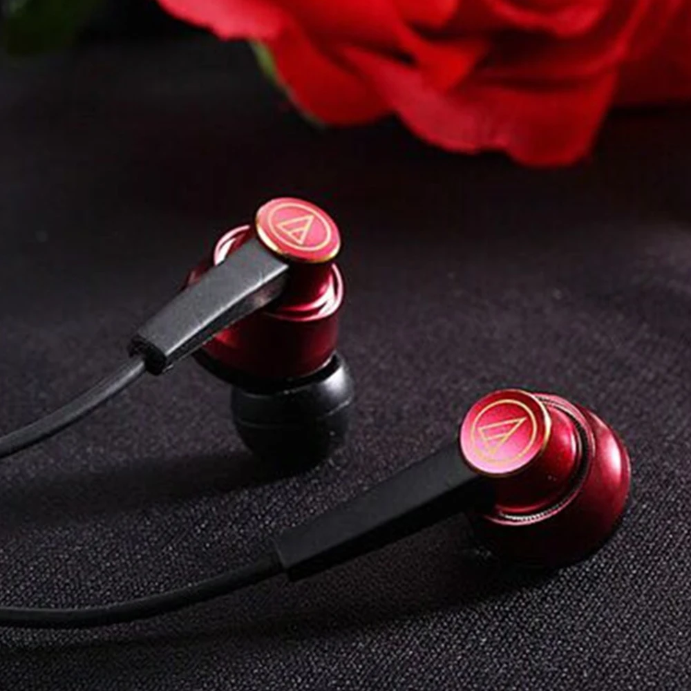 Audio Technica ATH-CKR7 3.5mm Wired Earphones Stereo In-ear Deep Bass Earbuds Sport Gaming Headset for iPhone/Samsung/XiaoMi 6