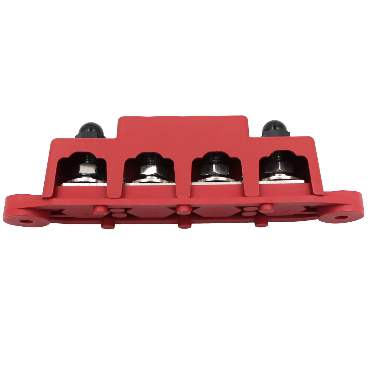 Power Distribution Block 12V 250A Positive Negative M8 M10 Bus Bar Terminal Battery Power Distribution Block With Cover For Boat RV Truck Camper