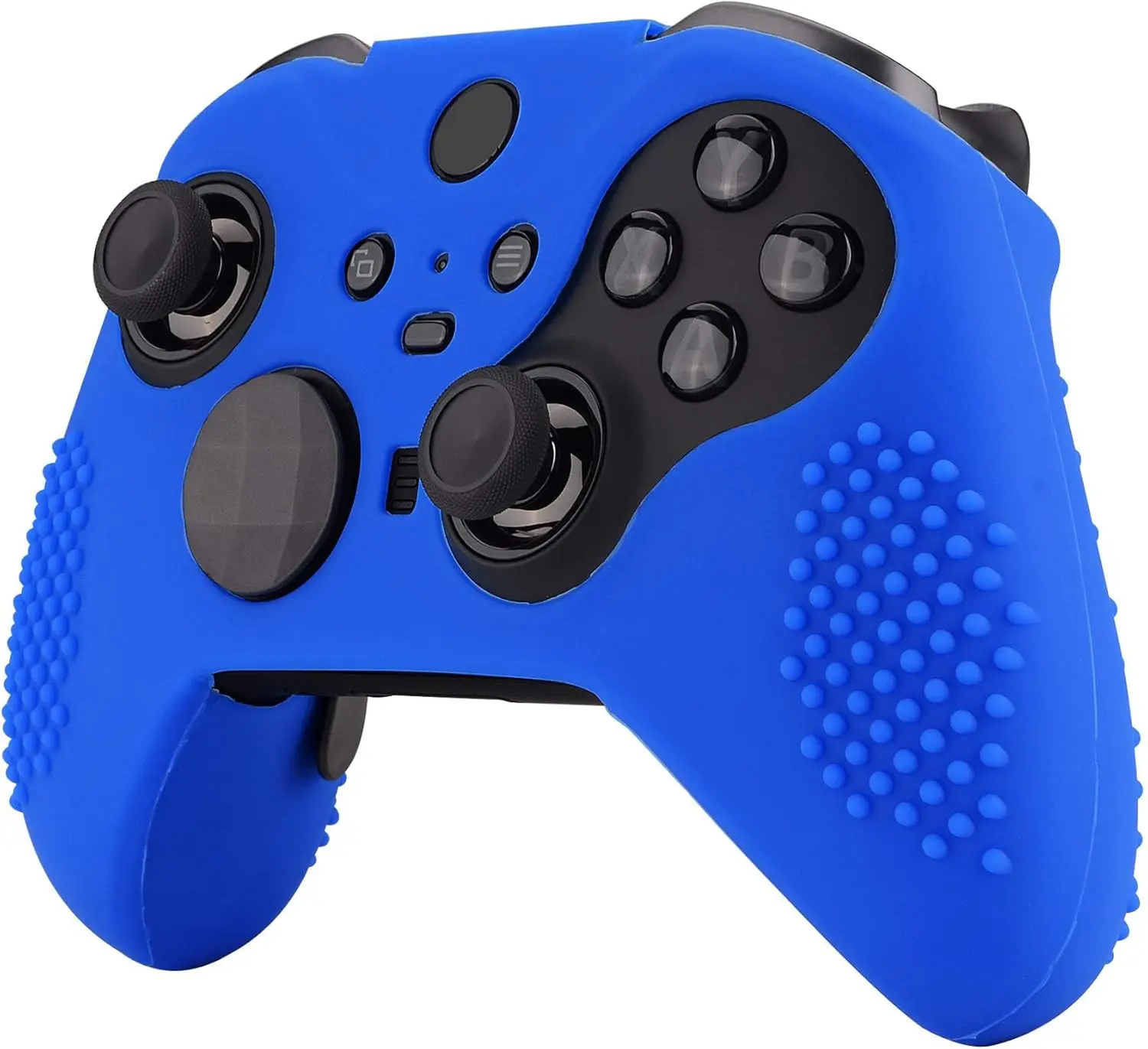 Soft Anti-Slip Silicone Protective Controller Cover with Thumb Grip Caps