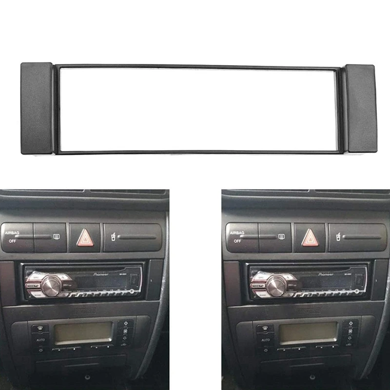 1 Din Radio Cover for Audi A3 8L A6 4B Seat Toledo Leon Fiat Scudo Stereo