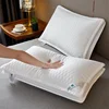 High Pillow Five-star Hotel Quality Cotton Pillow Core Pure Cotton White Pillow Wide Side Three-dimensional Bed 48x74cm 1