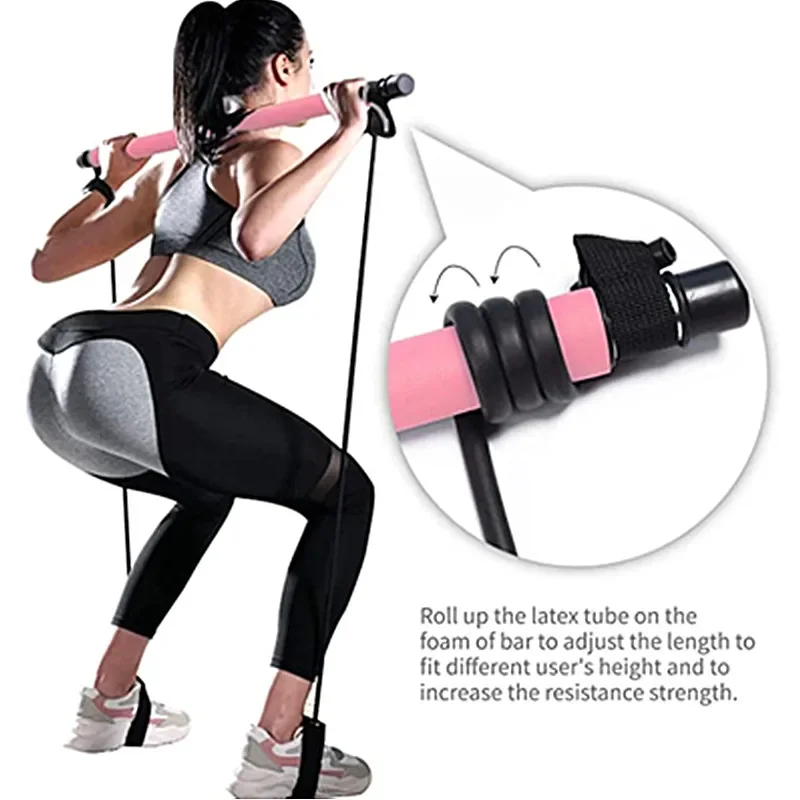 Resistance Bands Resistance Band Resistance Strap Pull Up Assistance Bands Fitness Tension Rope Yoga Crossfit Resistance Bands Exerciser Pull Rope Portable Gym Workout Pilates Bar Trainer Elastic Bands For Fitness Equipment