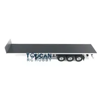 Toucan RC Hobby RC Chassis Flatbed Semi Trailer for DIY TAMIYAYA Model 1/14 Tractor Truck Model Toys TH01019-SMT1 1